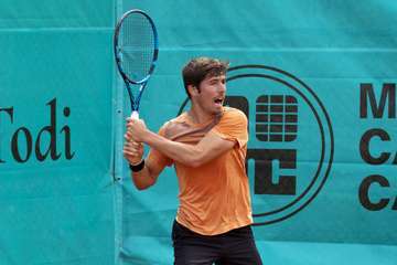 Espectáculo y sorpresas en Telde en la jornada de este martes de la ATP Gran Canaria Challenger/TA.